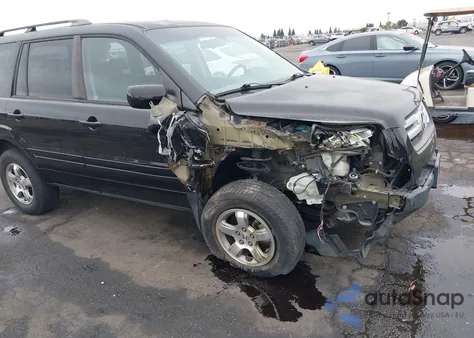 2008 Honda Pilot Ex-L из США, поврежденный, VIN 5FNYF28578B010504